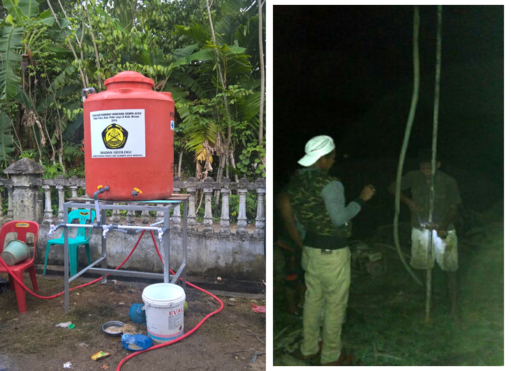 Pemboran Air Bersih Pengungsi Pidie Jaya, 2 Siap Pakai, 4 Tahap Konstruksi